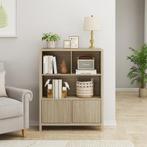 Dressoir Lukkodso eikenkleurig 103x80x28 cm [en.casa], Huis en Inrichting, Kasten | Dressoirs, Verzenden, Nieuw