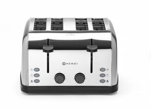 Toaster 4-sneetjes, Hendi, 240v/1500w, 295x335x(h)180mm, Zakelijke goederen, Horeca | Keukenapparatuur, Nieuw in verpakking, Ophalen of Verzenden