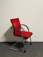 Vergaderstoel - Ahrend - A350 - Met rode bekleding, Vergader- of Presentatieruimte, Ophalen of Verzenden, Gebruikt, Stoel