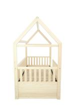 Huisbed 80x160 Grenenhout | BLUM Lade | Nieuw | OP=OP, Ophalen of Verzenden, Nieuw