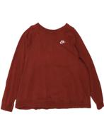 NIKE Mens Oversized Sweatshirt Jumper XL Brown Cotton, Kleding | Heren, Truien en Vesten, Verzenden, Nieuw