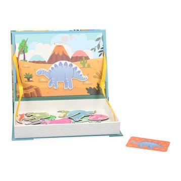 Magnetisch Boek - Dinosaurus, 36dlg. beschikbaar voor biedingen