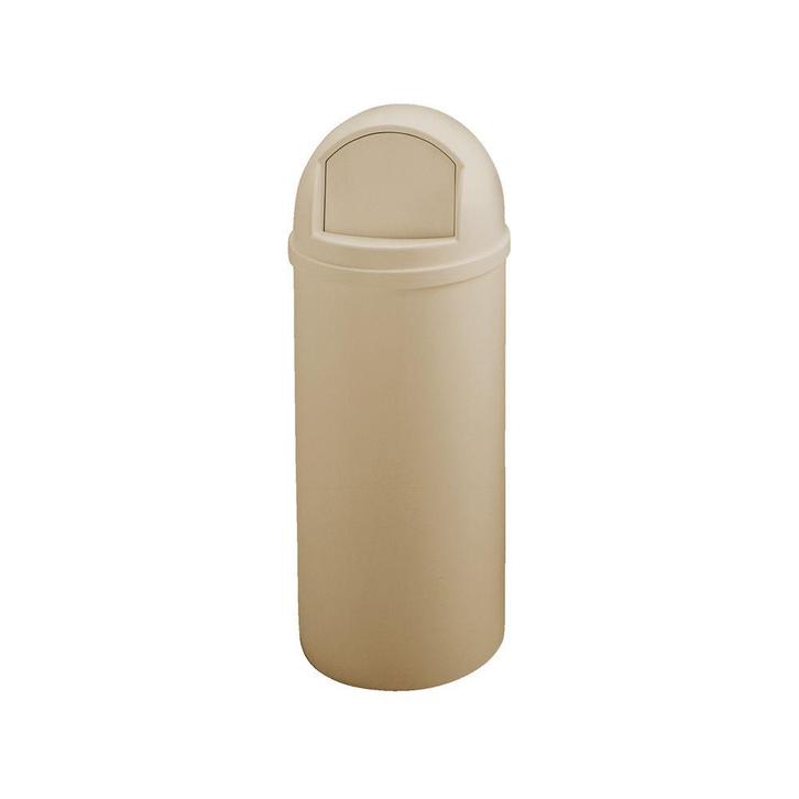 Rubbermaid Marshal Container 56,8 ltr - beige, Huis en Inrichting, Woonaccessoires | Prullenbakken, Nieuw, Verzenden