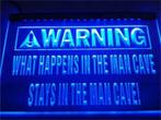 Mancave neon bord lamp LED cafe verlichting reclame lichtbak, Verzenden, Nieuw