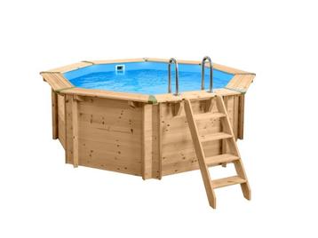 Houten Zwembad | Bali | Rond | Ø 3.55 m x 1.16 m beschikbaar voor biedingen