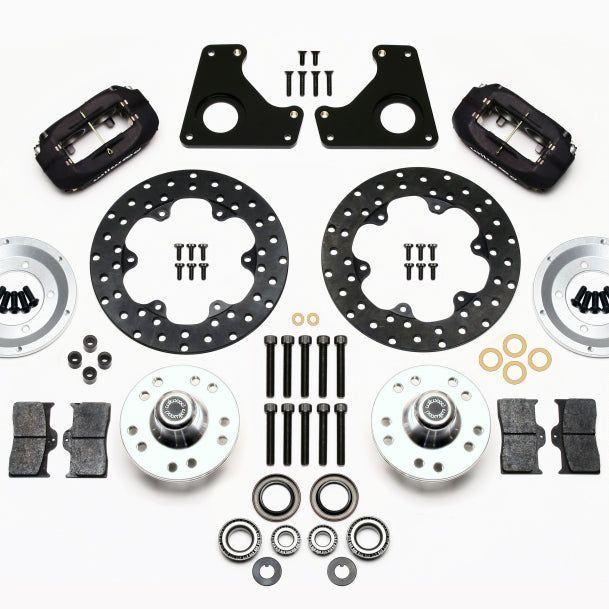 Wilwood Forged Dynalite Front Drag Kit Drilled Rotor 79-87, Auto-onderdelen, Remmen en Aandrijving, Ophalen of Verzenden