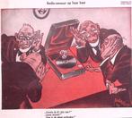 Spotprent over buitenlandse radio (lijst optie, Lithos), Antiek en Kunst, Verzenden