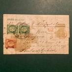 Frankrijk 1851 - Brief met tarief van 1,3 Fr van Parijs naar, Gestempeld