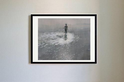 PIERRE RIOLLET - SUN RUN BOY, Antiek en Kunst, Kunst | Schilderijen | Modern