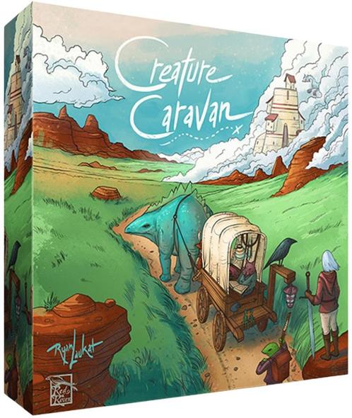 Creature Caravan | Red Raven Games - Gezelschapsspellen, Hobby en Vrije tijd, Gezelschapsspellen | Bordspellen, Nieuw, Verzenden
