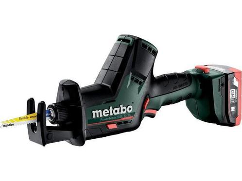 Veiling - Metabo SSE 12 BL Reciprozaag 12V 4.0Ah Set, Doe-het-zelf en Verbouw, Gereedschap | Zaagmachines