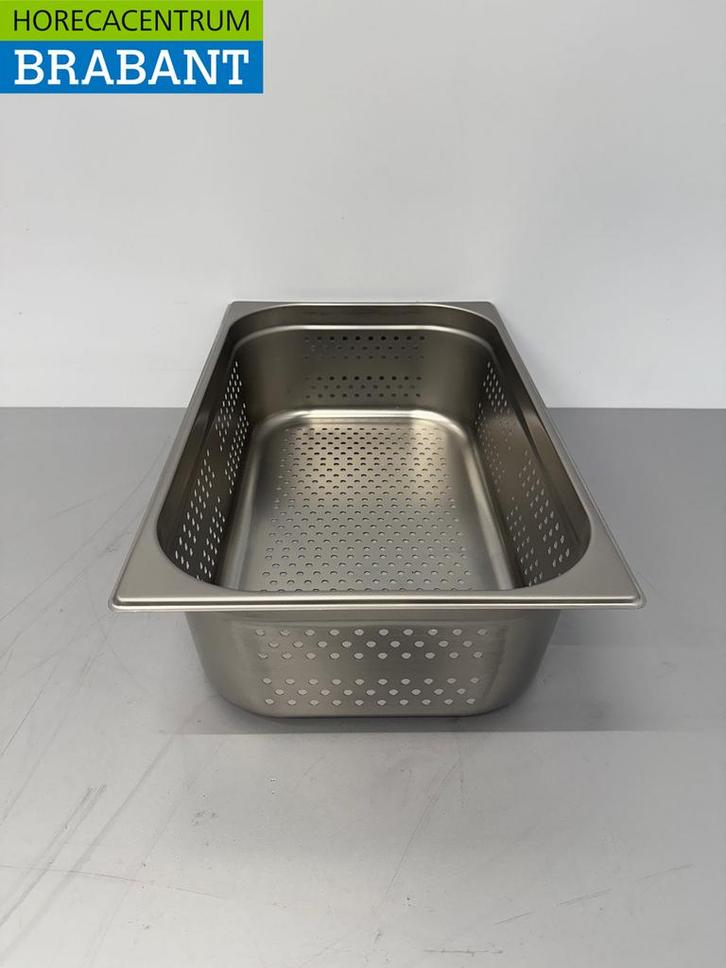 HCB RVS Geperforeerde gastronorm bak GN bak 1/1 Diepte 150, Zakelijke goederen, Horeca | Keukenapparatuur, Nieuw in verpakking