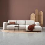 *WOONWINKEL* PEPP Interiors Soul Beige Hoekbank Met Chaise L, Verzenden, Nieuw