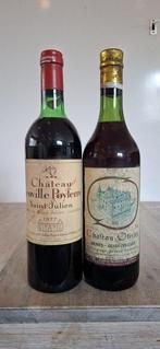 1977 Chateau Leoville Poyferre & 1977 Chateau Olivier -, Verzamelen, Wijnen, Nieuw