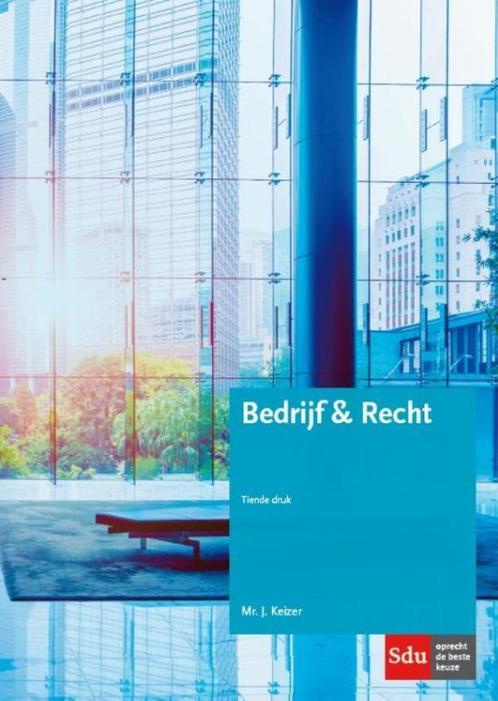Bedrijf & Recht 9789012396905 Jan Keizer, Boeken, Wetenschap, Zo goed als nieuw, Verzenden