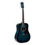 Richwood RD-12-BUS blauwe sunburst akoestische western, Ophalen of Verzenden, Nieuw