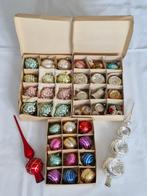 Kerstdecoratie Oude kerstballen, kerstornaments en 2, Nieuw