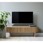 Leif eiken tv-meubel - 160 cm - naturel - OUTLET C, Huis en Inrichting, Ophalen of Verzenden, Nieuw