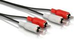 Tulp Audio Kabel 3 meter M-M - Zwart, Computers en Software, Verzenden, Nieuw