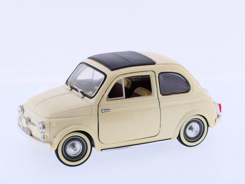 Schaal 1:16 Solido Fiat 500 1960 #2415 (Autos), Hobby en Vrije tijd, Modelauto's | Overige schalen, Gebruikt, Ophalen of Verzenden