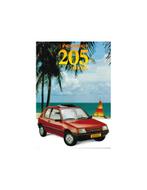 1988 PEUGEOT 205 SOLEIL LEAFLET NEDERLANDS, Boeken, Auto's | Folders en Tijdschriften, Nieuw, Peugeot, Author