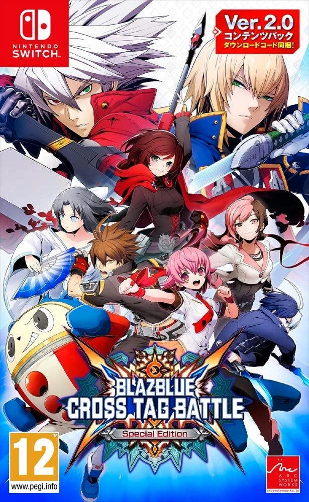 Switch BlazBlue Cross Tag Battle, Spelcomputers en Games, Spelcomputers | Nintendo Switch, Zo goed als nieuw, Verzenden
