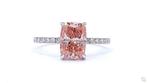Ring - 18 karaat Witgoud - 2.46ct. tw. Roze Diamant (Fancy, Nieuw
