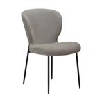 *WOONWINKEL* Dan-Form Glory Luxe Eetkamerstoel Grijsbruin Bo, Huis en Inrichting, Stoelen, Verzenden, Nieuw, Bruin