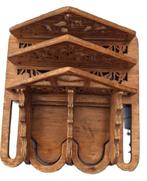 Brievenhouder - Hout - brief en pennenhouder, Antiek en Kunst