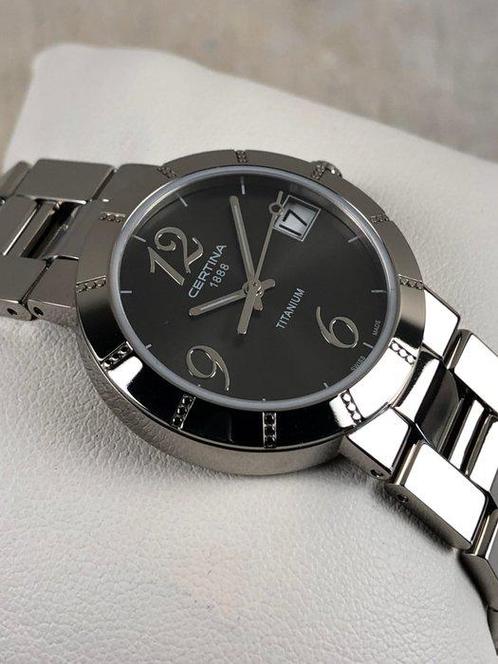 Certina - DS Stella Titan Diamonds - Zonder Minimumprijs -, Sieraden, Tassen en Uiterlijk, Horloges | Heren