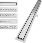 Aquamarin® Douchegoot - 110 cm - RVS - Sifon, Verzenden, Zo goed als nieuw