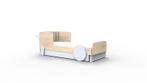 Mathy by Bols Discovery bed 90x190 grenen naturel met bed...