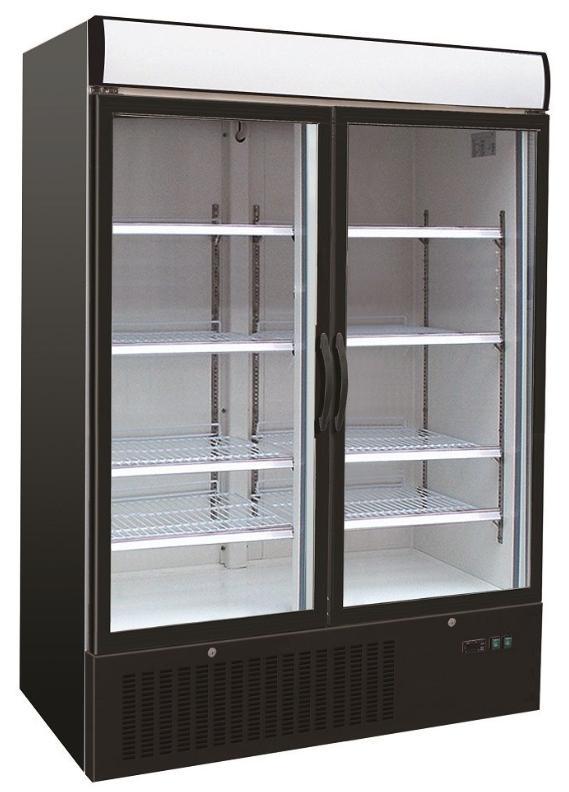 Vriezer 2 glazen deuren | 1079L | LED Combisteel, Zakelijke goederen, Horeca | Keukenapparatuur, Verzenden