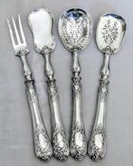Émile Huignard - Hors doeuvre set (4) - .950 zilver - Geen