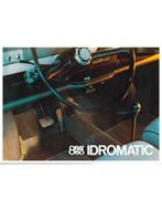1966 FIAT 850 IDROMATIC BROCHURE NEDERLANDS, Nieuw, Author