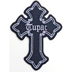 Tupac - Cross - Patch officiële merchandise, Verzamelen, Ophalen of Verzenden, Nieuw, Kleding