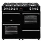 €1999 Belling Farmhouse 100DFT Range-fornuis Gaskookplaat Z, Ophalen of Verzenden, Nieuw, Gas