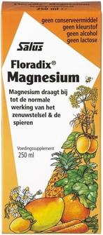 SALUS FLORADIX MAGNESIUM DOOSJE 250 ML, Verzenden, Nieuw