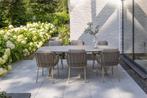 Puglia Manolo dining tuinset kermisch 240x103xH75 cm 7, Ophalen of Verzenden, Nieuw
