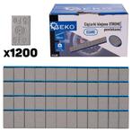 100 Strips Plaklood Grijs 12x5 Gram - Kleefgewicht - Plakgew, Auto diversen, Autogereedschap, Ophalen of Verzenden, Nieuw