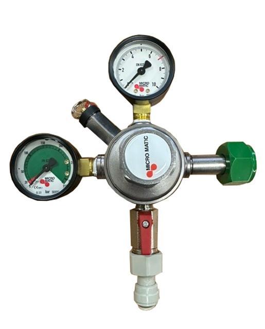 Stikstof reduceer Micro Matic 0-7 bar 3/8 aansluiting, Zakelijke goederen, Horeca | Overige, Ophalen of Verzenden