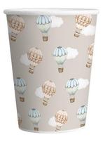 Bekers Gender Reveal Luchtballon (8st), Hobby en Vrije tijd, Feestartikelen, Ophalen of Verzenden, Nieuw