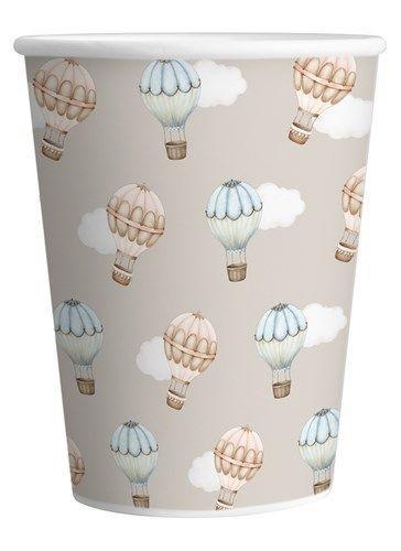 Bekers Gender Reveal Luchtballon (8st), Hobby en Vrije tijd, Feestartikelen, Nieuw, Ophalen of Verzenden