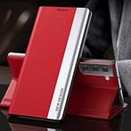 Samsung S9 Magnetische Flip Case - Luxe Hoesje Cover Rood, Telecommunicatie, Mobiele telefoons | Hoesjes en Frontjes | Samsung