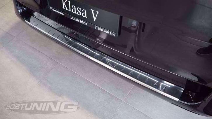 Rvs bumperbescherming Mercedes Vito W447 2014-2019 | 2020+, Auto-onderdelen, Carrosserie en Plaatwerk, Ophalen of Verzenden