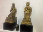coppia di monaci 70 cm - Beeld - Thailand, Antiek en Kunst