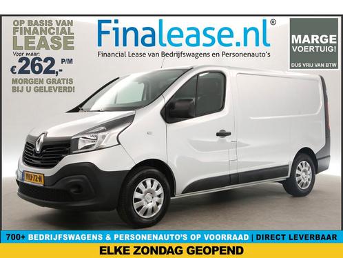 Renault Trafic 1.6 dCi T27 L1H1 MARGE! Airco Cruise €262pm, Auto's, Bestelauto's, Lease, Handgeschakeld, Diesel, Renault, Zilver of Grijs
