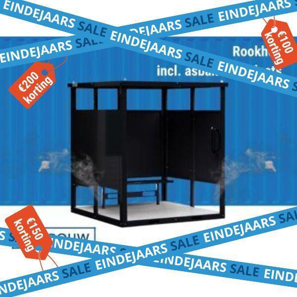 Rookabri Voor Rookverbod Horeca | NIEUW!, Zakelijke goederen, Machines en Bouw | Keten en Containers