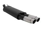 Uitlaat Vw Golf 3 ook Cabrio en Golf 4 Cabrio 2x76mm GP, Verzenden, Nieuw