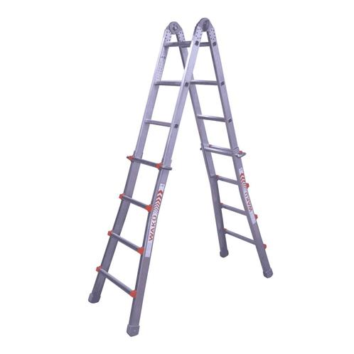 Multifunctionele ladder Wakü 4x4, Doe-het-zelf en Verbouw, Ladders en Trappen, Ladder, Nieuw, Verzenden